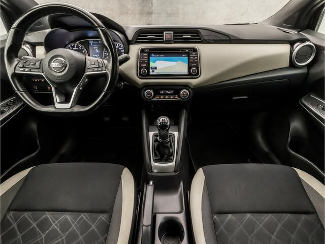 Nissan MICRA 0.9 IG-T N-Connecta Sport (NAVIGATIE, CLIMATE, CAMERA, SPORTSTOELEN, PARKEERSENSOREN, GETINT GLAS, LM VELGEN, CRUISE, NIEUWE APK, NIEUWSTAAT)