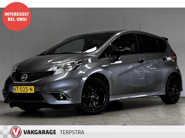 Nissan NOTE 1.2 Black Edition/ Zwarte-Hemel/ 16'' LMV/ DAB+/ Dakspoiler/ Extra getint glas/ Airco/ Cruise/ Elek. pakket/ Isofix/ Bluetooth/ Multi. LEDER. Stuur/ Dagrijverl.