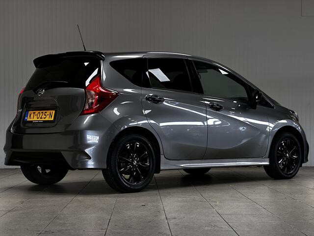 Nissan NOTE 1.2 Black Edition/ Zwarte-Hemel/ 16'' LMV/ DAB+/ Dakspoiler/ Extra getint glas/ Airco/ Cruise/ Elek. pakket/ Isofix/ Bluetooth/ Multi. LEDER. Stuur/ Dagrijverl.
