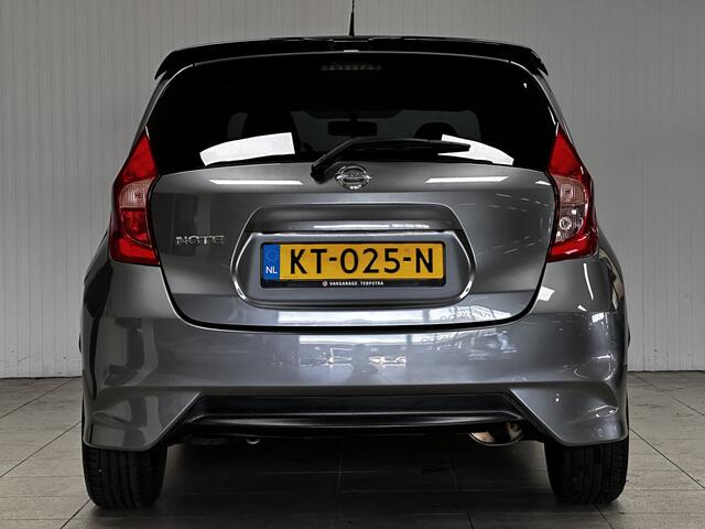 Nissan NOTE 1.2 Black Edition/ Zwarte-Hemel/ 16'' LMV/ DAB+/ Dakspoiler/ Extra getint glas/ Airco/ Cruise/ Elek. pakket/ Isofix/ Bluetooth/ Multi. LEDER. Stuur/ Dagrijverl.