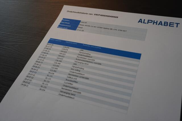 Nissan NV300 2.0 dCi 145PK Automaat EURO 6 - AC/climate - Navi - Cruise - ¤ 11.950,- Excl.