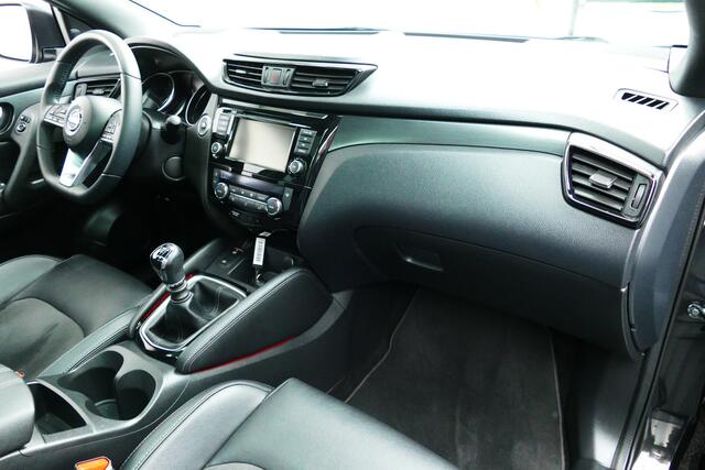 Nissan QASHQAI 1.3 DIG-T N-Tec. Leer/Alcantara, Panodak, 360 Camera, Led Koplampen, 18"LMV