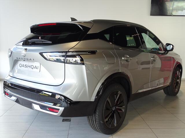 Nissan QASHQAI 1.3 MHEV Tekna | Panoramisch glazen dak + Cold Pack | 12.3" TFT digitale cockpit | Audiosysteem met DAB, Apple Carplay & Android Auto, USB-aansluiting, stuurwielbediening en 6 luidsprekers | Automatische achterklep