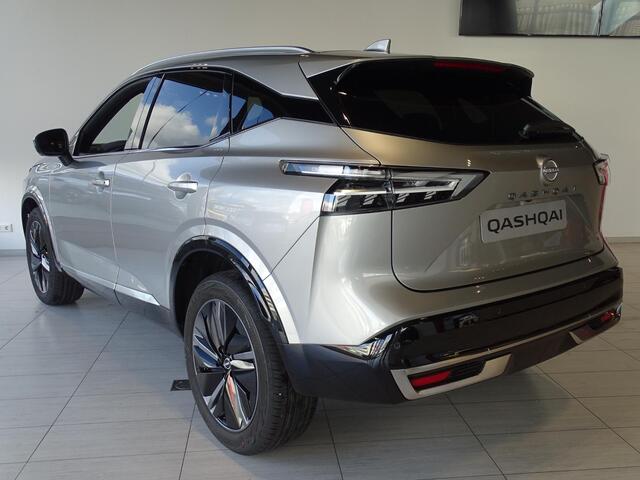 Nissan QASHQAI 1.3 MHEV Tekna | Panoramisch glazen dak + Cold Pack | 12.3" TFT digitale cockpit | Audiosysteem met DAB, Apple Carplay & Android Auto, USB-aansluiting, stuurwielbediening en 6 luidsprekers | Automatische achterklep