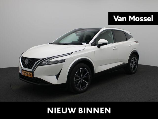 Nissan QASHQAI 1.3 MHEV Xtronic Tekna | Carplay | 360 camera | Parkeersensoren rondom | LED | Navi | Head-up display