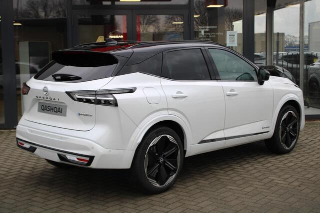 Nissan QASHQAI e-Power 190 N-Design | TWO-TONE | PANORAMADAK | COLD PACK | LEDER/ALCANTARA | ¤ 7.600,- VOORRAADKORTING |