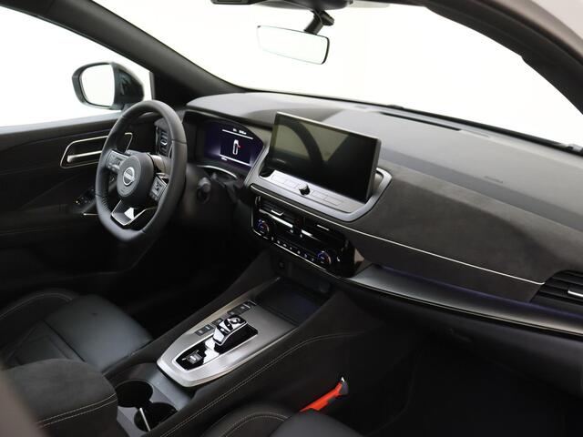 Nissan QASHQAI 1.5 e-Power N-Design | Panorama-dak | 360 Camera | Stoelverwarming | Lederen/alcantara bekleding | Adaptive Cruise Control | Navigatie