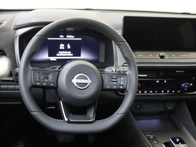 Nissan QASHQAI 1.5 e-Power N-Design | Panorama-dak | 360 Camera | Stoelverwarming | Lederen/alcantara bekleding | Adaptive Cruise Control | Navigatie