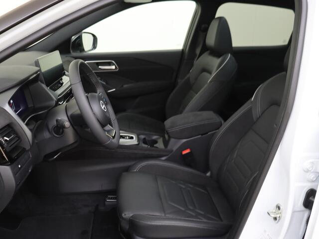 Nissan QASHQAI 1.5 e-Power N-Design | Panorama-dak | 360 Camera | Stoelverwarming | Lederen/alcantara bekleding | Adaptive Cruise Control | Navigatie