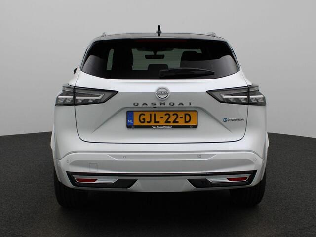 Nissan QASHQAI 1.5 e-Power N-Design | Stuur- voorruit- en stoelverwarming | Apple Carplay & Android Auto | 360 camera | Parkeersensoren | Two Tone | LMV | Google Maps NAVI | Leder | Cold Pack