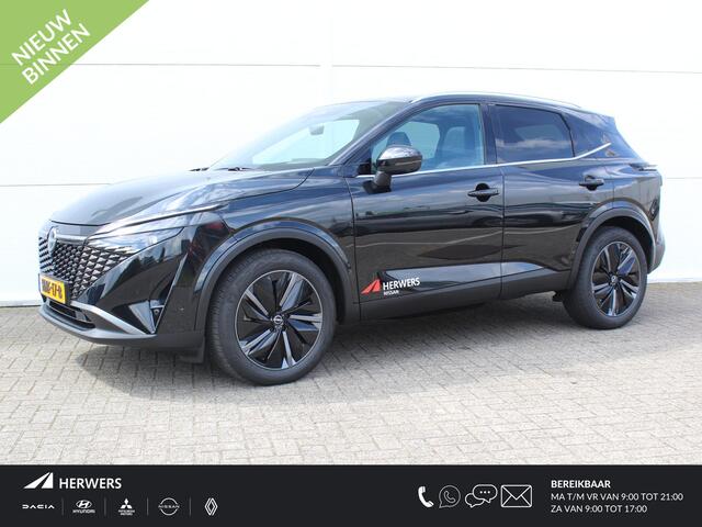 Nissan QASHQAI 1.5 e-Power Tekna / Panoramadak / Stoel- + Stuurverwarming / Navigatie + Apple Carplay/Android Auto / 360* Camera / Verwarmde Voorruit /