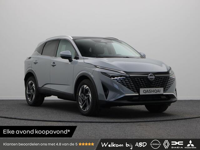 Nissan QASHQAI 1.3 MHEV Xtronic N-Connecta | Rijklaarprijs!! | 18" Velgen | Stoel, Stuur en Voorruitverwarming | Adaptieve Cruise Control | Keyless Entry | Panorama Dak |