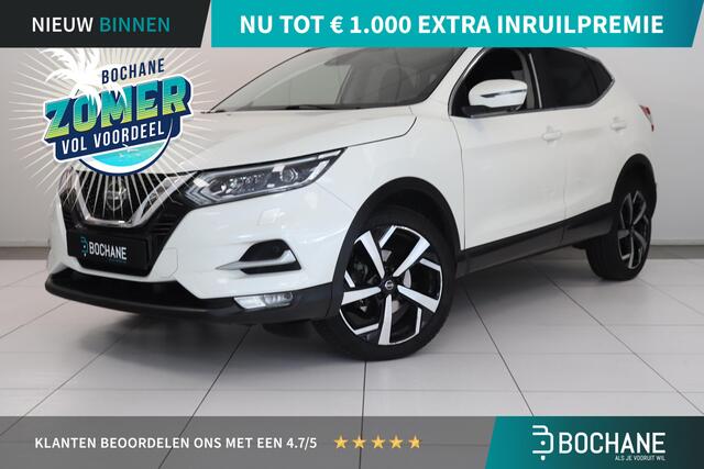 Nissan QASHQAI 1.3 DIG-T 160 Pk Premium Edition | 360 Camera | Climate control | Navigatie | Lederen bekleding | LED | AppleCArplay AndroidAuto |