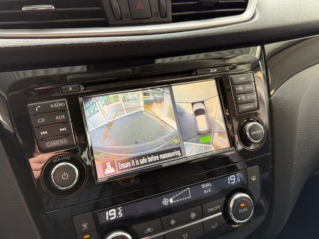 Nissan QASHQAI 1.2 N-Connecta PANORAMADAK | KEYLESS | 360 CAMERA | TREKHAAK | CLIMA | CRUISE