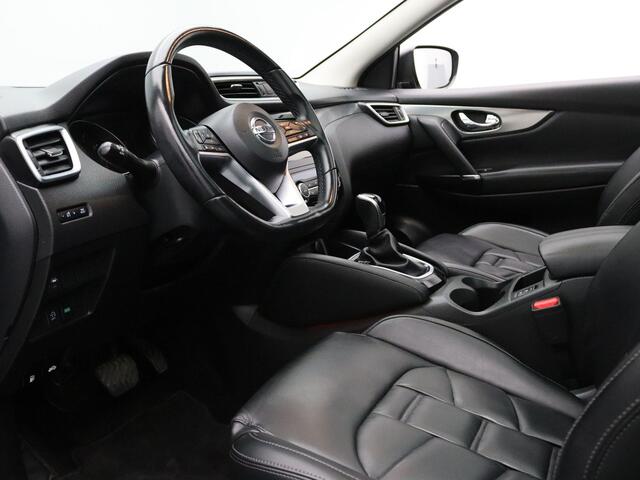 Nissan QASHQAI 160pk DIG-T Tekna+ Automaat 360° Camera | Cruise | Navi | Parkeersens. v+a | Stoelverw. | Panoramadak