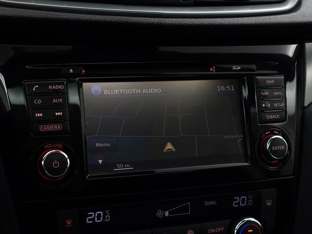 Nissan QASHQAI 1.2 N-Connecta Aut- Panoramadak, Xenon Led, 360 Camera, Sfeerverlichting, Lane Assist, Privacy Glass