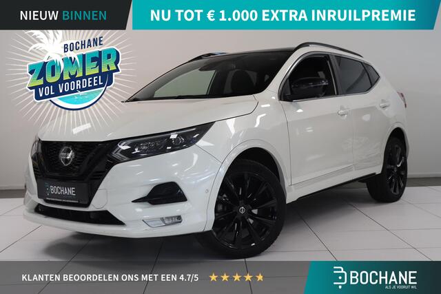 Nissan QASHQAI 1.3 DIG-T N-Tec | 360 Camera | Navigatie | Panoramadak | Half Leder | Adaptieve Cruise control | Trekhaak |