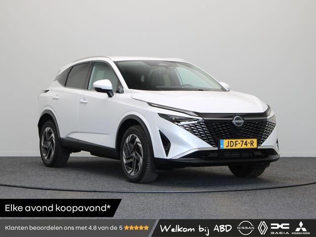 Nissan QASHQAI 158pk MHEV Xtronic N-Connecta | Headup display | 18" Velgen | Stoel, Stuur en Voorruitverwarming | Adaptieve Cruise Control | Elektrische Achterklep |