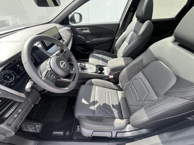 Nissan QASHQAI 1.3 MHEV Xtronic N-Design Automaat / ¤4.000,- Nissan Voorraadvoordeel / NIEUW uit voorraad leverbaar! / Panoramadak / Googlemaps Navigatie / 360° Camera / Stuur- en Stoelverwarming voor / Voorruit Verwarming / Adaptieve Cruise Control / Climate Control /