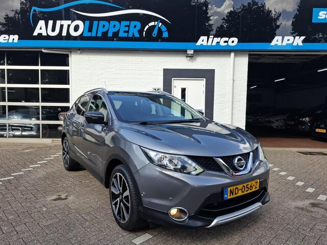 Nissan QASHQAI 1.2 Tekna /Leder/Panorama raam/Nieuwe apk bij aflevering/Dealer onderhouden/Keyless entry/Trekhaak