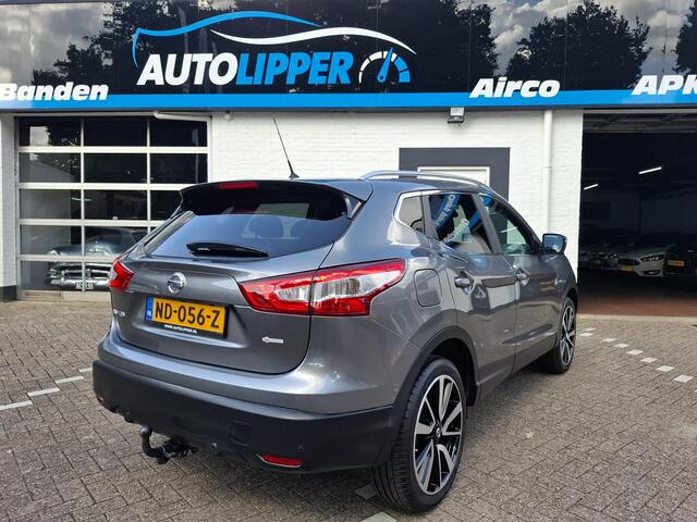 Nissan QASHQAI 1.2 Tekna /Leder/Panorama raam/Nieuwe apk bij aflevering/Dealer onderhouden/Keyless entry/Trekhaak