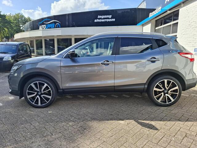 Nissan QASHQAI 1.2 Tekna /Leder/Panorama raam/Nieuwe apk bij aflevering/Dealer onderhouden/Keyless entry/Trekhaak