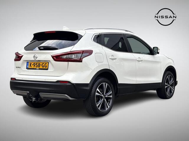 Nissan QASHQAI 1.3 DIG-T N-Connecta Design Pack | Trekhaak | Panoramadak | Apple Carplay/Android Auto | 360° Camera | Keyless Entry | Navigatie | DAB | Rijklaarprijs!