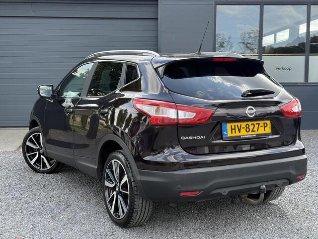 Nissan QASHQAI 1.2 Tekna 1e Eigenaar,Navi,Clima,Pano,Camera,Cruise,Trekhaak,Leder,N.A.P,APK tot 01-2026