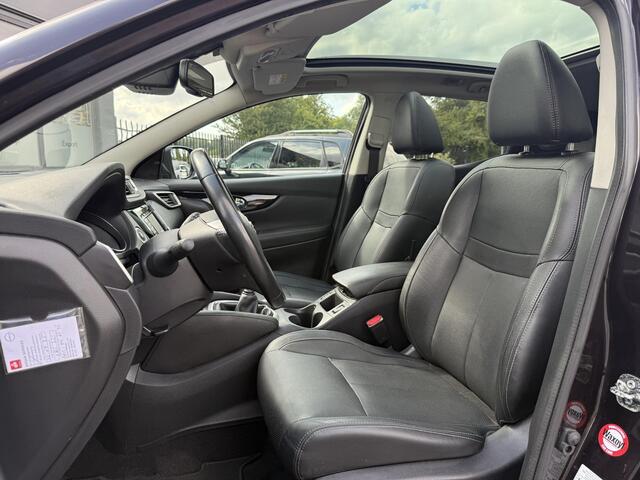 Nissan QASHQAI 1.2 Tekna 1e Eigenaar,Navi,Clima,Pano,Camera,Cruise,Trekhaak,Leder,N.A.P,APK tot 01-2026