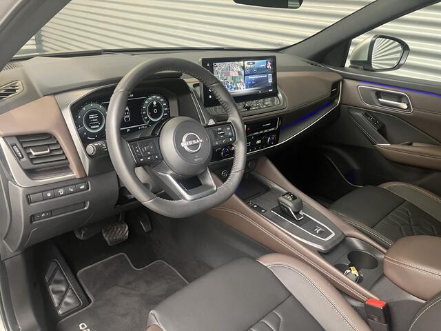 Nissan QASHQAI 1.3 MHEV XTRON TEKNA/LEER/HEAD-UP/360 CAM/STOEL MEM/19 INCH/ENZ