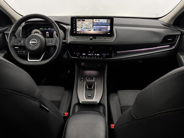 Nissan QASHQAI 1.3 MHEV Xtronic N-Connecta Half leder, 360 Camera, Navi, Head-up display, Elektrische achterklep, Stoelverwarming, Cruise control