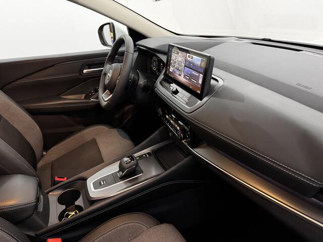 Nissan QASHQAI 1.3 MHEV Xtronic N-Connecta Half leder, 360 Camera, Navi, Head-up display, Elektrische achterklep, Stoelverwarming, Cruise control