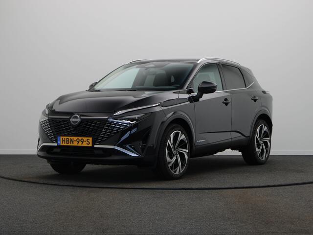 Nissan QASHQAI N-Connecta + Panoramisch glazen dak + Cold Pack e-Power 190 | 12.3" TFT digitale cockpit | Audiosysteem met DAB, Apple Carplay & Android Auto, USB-aansluiting, stuurwielbediening en 6 luidsprekers | Blind Spot Warning & Intervention (BSW + BSI)