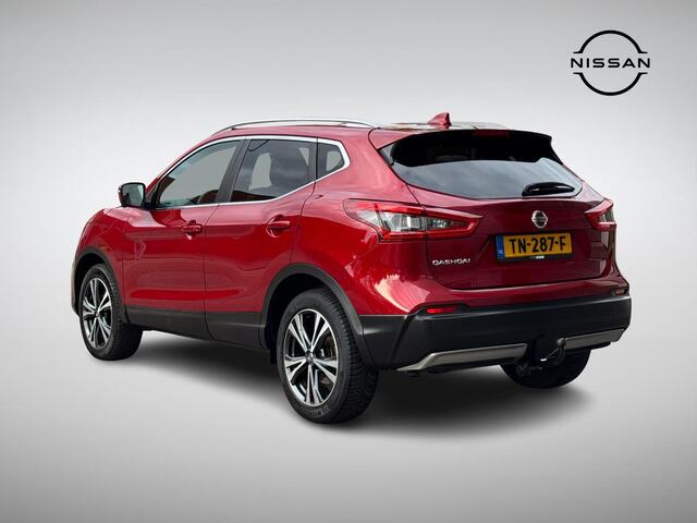 Nissan QASHQAI 1.2 N-Connecta Design Pack | Trekhaak | Navigatie | 360° Camera | Panoramadak | Keyless Entry | Cruise & Climate Control | Rijklaarprijs!