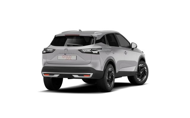 Nissan QASHQAI N-Connecta + Panoramisch glazen dak + Cold Pack e-Power 190 | 12.3" TFT digitale cockpit | Audiosysteem met DAB, Apple Carplay & Android Auto, USB-aansluiting, stuurwielbediening en 6 luidsprekers | Blind Spot Warning & Intervention (BSW + BSI)