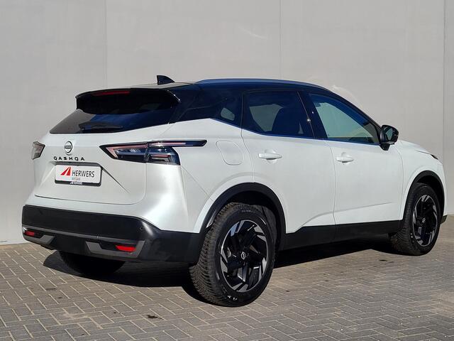 Nissan QASHQAI 1.3 MHEV Xtronic N-Connecta Automtaat / Nieuw Model / Facelift / Cold Pack / Elektrische Achterklep / Head-up Display / All Season banden / Apple carplay / Android auto / Adaptieve cruise control