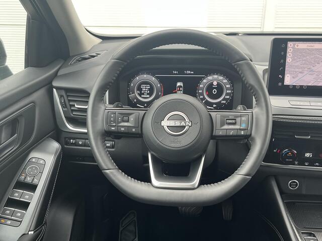 Nissan QASHQAI 1.3 MHEV Xtronic N-Connecta 158 pk / Nieuw Model / Facelift / Cold Pack / Trekgewicht 1800 Kg / Apple Carplay Android Auto / Lichtmetalen wielen 18" / Draadloze telefoon lader / Adaptief cruise control / Rondomzicht camera /