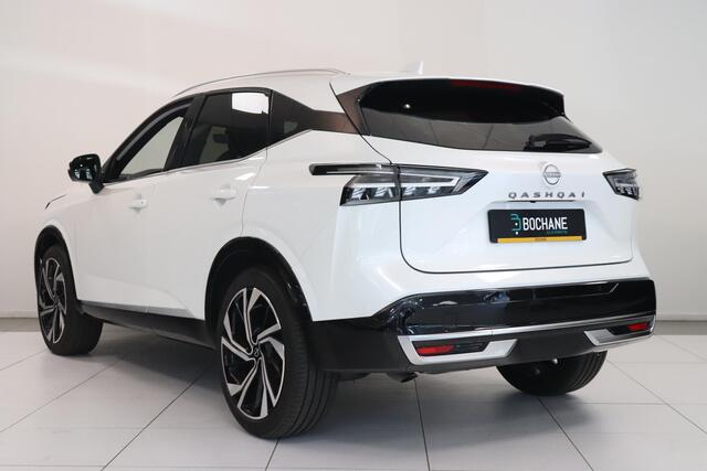 Nissan QASHQAI 1.3 MHEV Xtronic Tekna Plus | 360° Camera | BOSE audio | Panoramadak | Lederen bekleding | Voorruit verwarming | Elektr. stoelen |