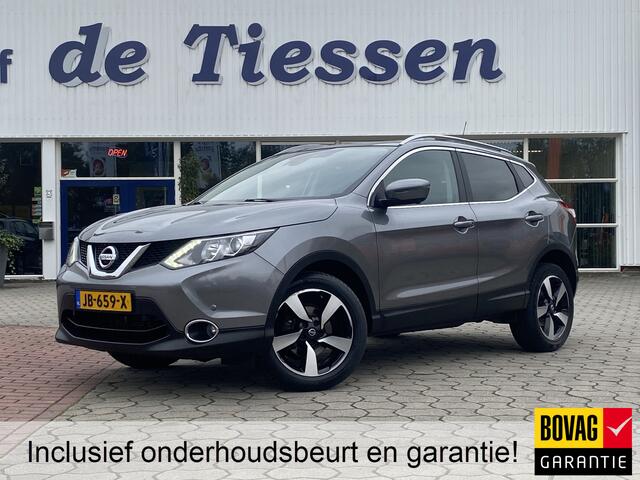 Nissan QASHQAI 1.2 Connect Edition Pano, Trekhaak, 360° Camera, Rijklaar met beurt & garantie!