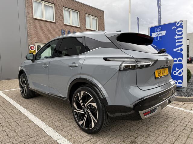 Nissan QASHQAI 1.3 MHEV 158pk Xtronic Tekna Plus l PANO-DAK l ACC l 360° CAMERA l 20" VELGEN l LEDER l HUD l BLIS l 16.000km