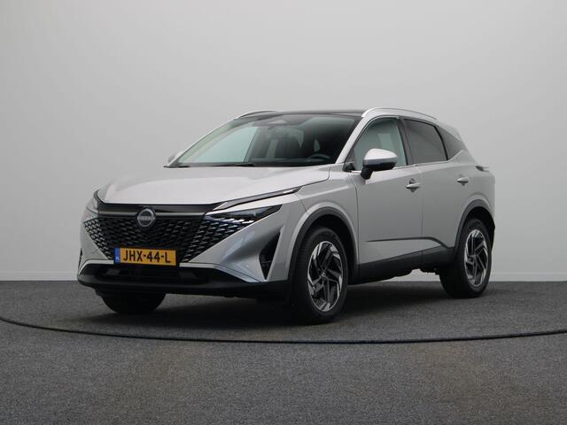 Nissan QASHQAI 1.3 MHEV Xtronic N-Connecta | Headup-display | Stoel, stuur en voorruit verwarming | Rondomzicht camera | Elektrische achterklep | Panoramadak |