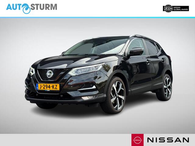 Nissan QASHQAI 1.3 DIG-T Tekna Automaat | Trekhaak Afneembaar | Panoramadak | Apple Carplay/Android Auto | Adapt. Cruise Control | Stoelverwarming | 360° Camera | Rijklaarprijs!
