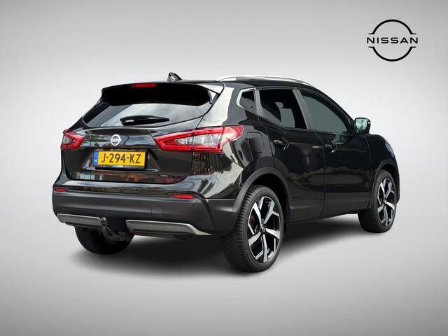 Nissan QASHQAI 1.3 DIG-T Tekna Automaat | Trekhaak Afneembaar | Panoramadak | Apple Carplay/Android Auto | Adapt. Cruise Control | Stoelverwarming | 360° Camera | Rijklaarprijs!