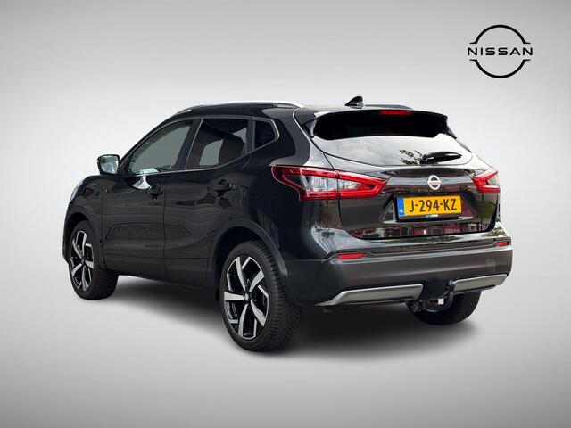 Nissan QASHQAI 1.3 DIG-T Tekna Automaat | Trekhaak Afneembaar | Panoramadak | Apple Carplay/Android Auto | Adapt. Cruise Control | Stoelverwarming | 360° Camera | Rijklaarprijs!