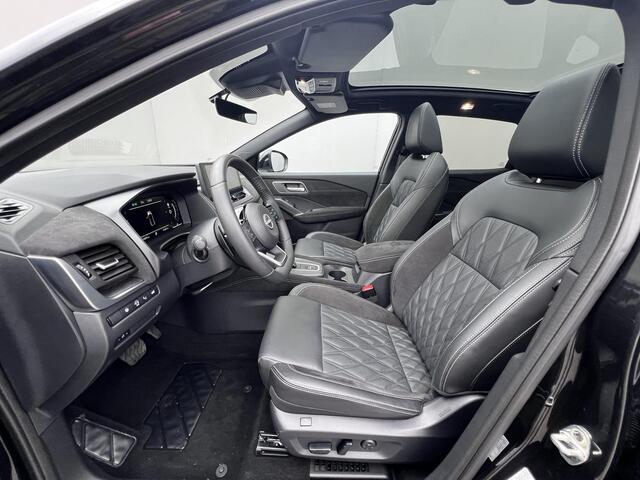 Nissan QASHQAI 1.3 MHEV Xtronic Tekna Plus Automaat / 1.800 kg trekgewicht / Panorama dak / Leder / Elektr. stoelen en klep / Navigatie / Adaptieve CC / HUD / Camera 360° / Stuur-, stoel- en voorruitverwarming / 20" LM wielen /