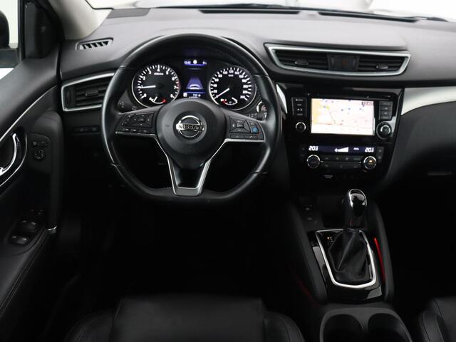 Nissan QASHQAI 1.3 DIG-T N-Tec | Automaat | Panoramadak | Stoelverwarming | 360 Camera | Adaptive cruise | Half leder | Carplay | Navigatie | Keyless | Park Assist