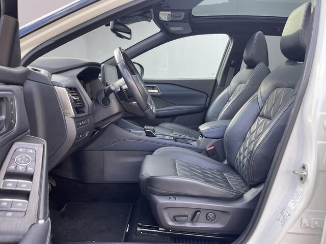 Nissan QASHQAI 1.3 MHEV Xtronic Tekna Plus Automaat / 1800KG trekgewicht / Panoramadak / stoelverwarming / massage stoelen / elektrisch verstelbare stoelen / head-up display / 360° camera / adaptieve cruise control / verwarmbaar stuur / elektrische achterklep / matrix L