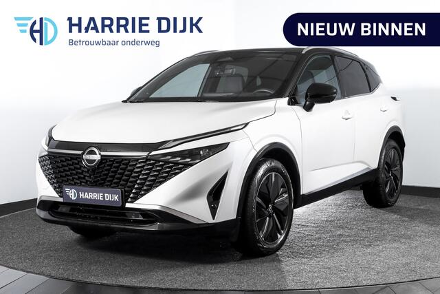 Nissan QASHQAI 1.3 MHEV 158 PK Xtronic Tekna Plus - Automaat (Nw. Model) | Cold Pack | Pano | Leder/Alcant. | Dig. Cockpit | Adapt. Cruise | Stoel-+Stuurverw. | 360 Camera | Bose | NAV + App. Connect | Auto. Airco | LM 19" | Elek. Klep | 1544
