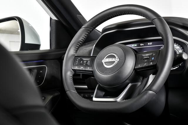 Nissan QASHQAI 1.3 MHEV 158 PK Xtronic Tekna Plus - Automaat (Nw. Model) | Cold Pack | Pano | Leder/Alcant. | Dig. Cockpit | Adapt. Cruise | Stoel-+Stuurverw. | 360 Camera | Bose | NAV + App. Connect | Auto. Airco | LM 19" | Elek. Klep | 1544