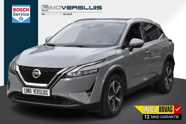 Nissan QASHQAI 1.3 MHEV N-Connecta 140pk | Panoramadak | Stuur/Stoelverwarming | Rondomzicht camera | Whatsapp 06-5318899912 mnd BOVAG garantie |